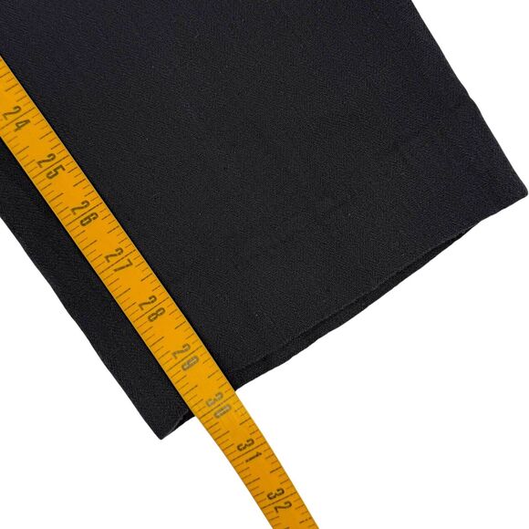 NWT Abercrombie & Fitch Men's Loose Linen-Blend Permacrease Trouser Black 31x32 - Picture 13 of 14